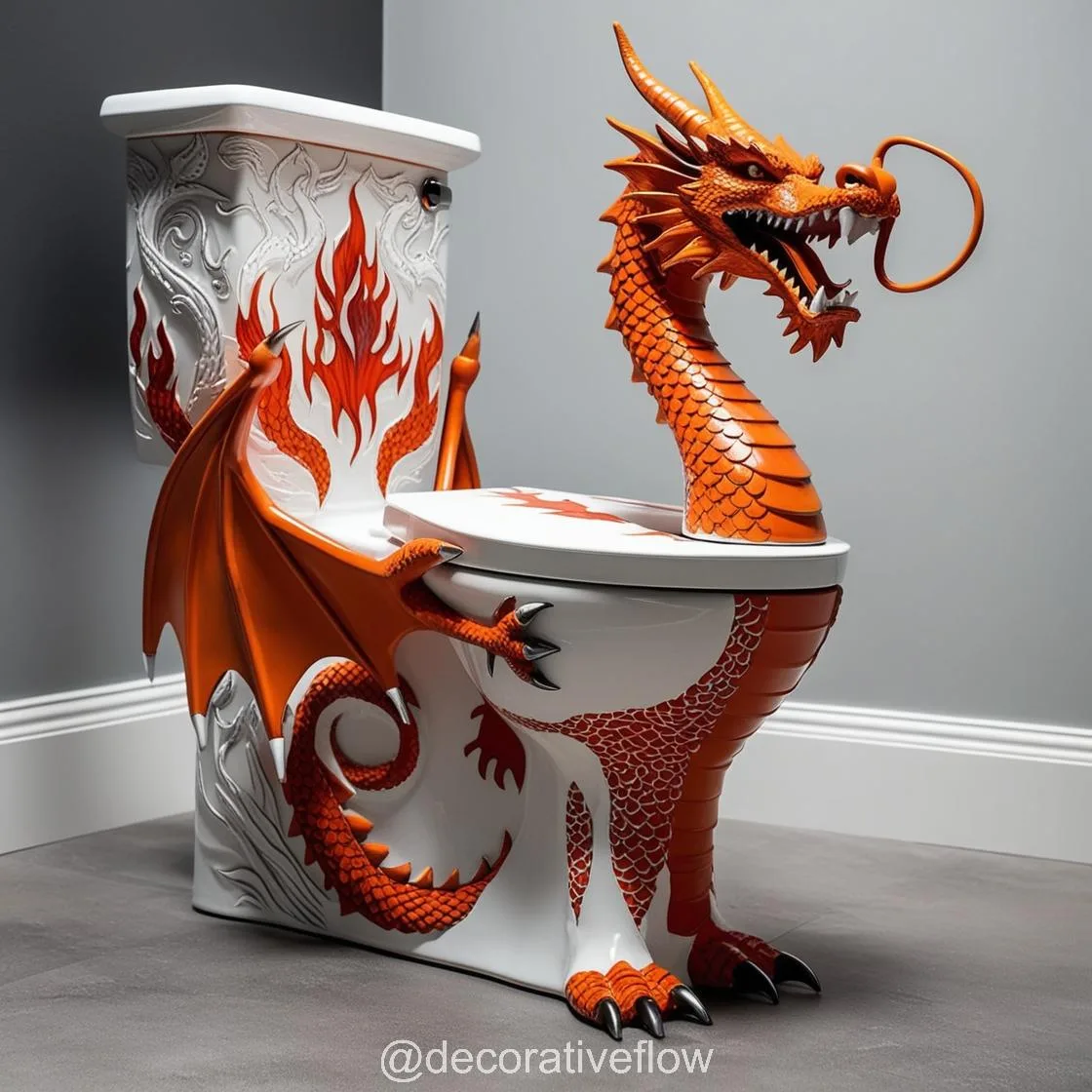 Unleash Mystical Elegance: Transform Your Bathroom with Dragon Toilets