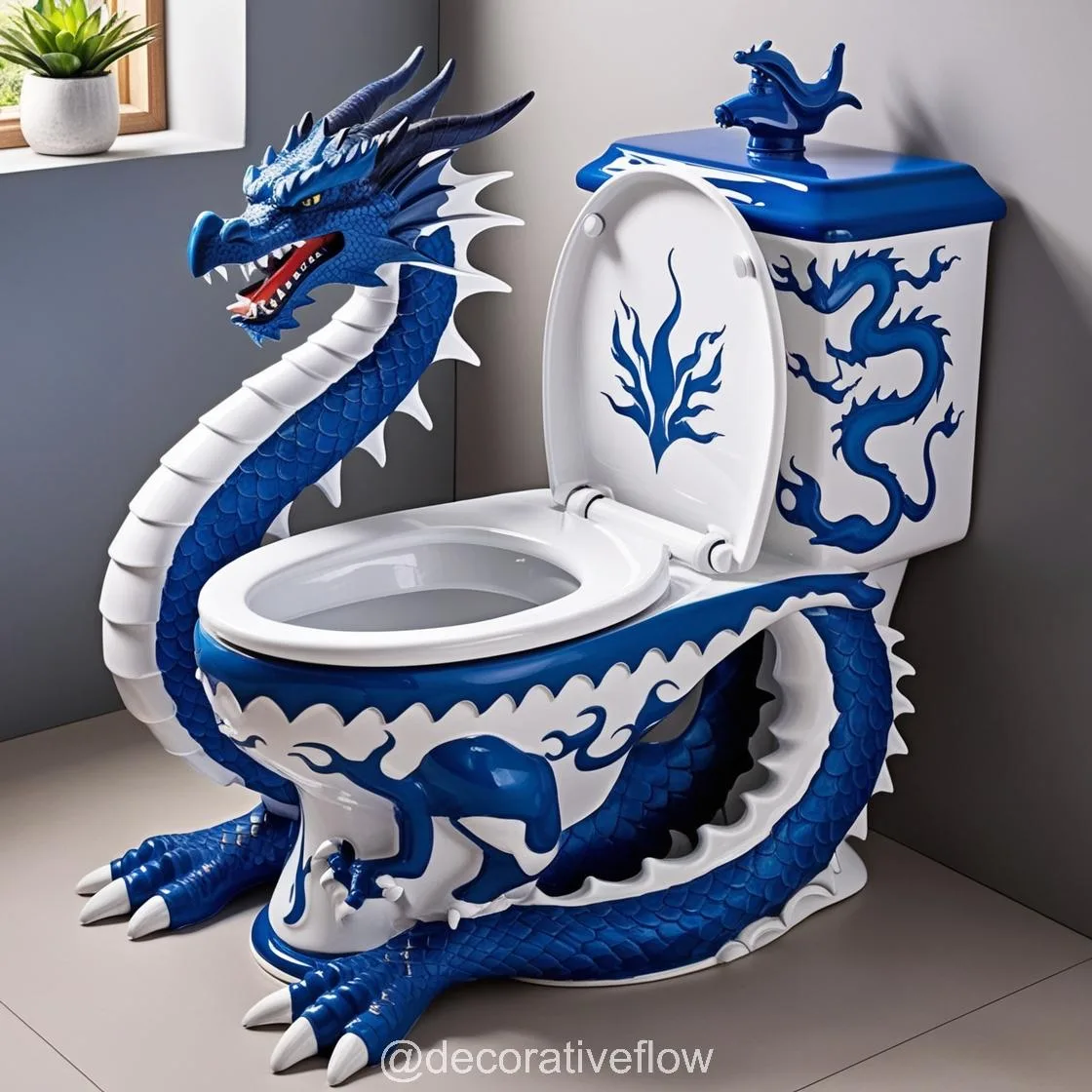 Unleash Mystical Elegance: Transform Your Bathroom with Dragon Toilets