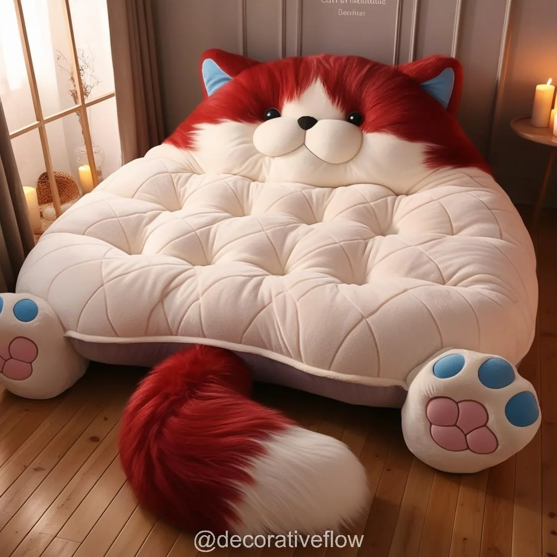 Transform Your Space with the Adorable Charm of a Giant Cat Bed