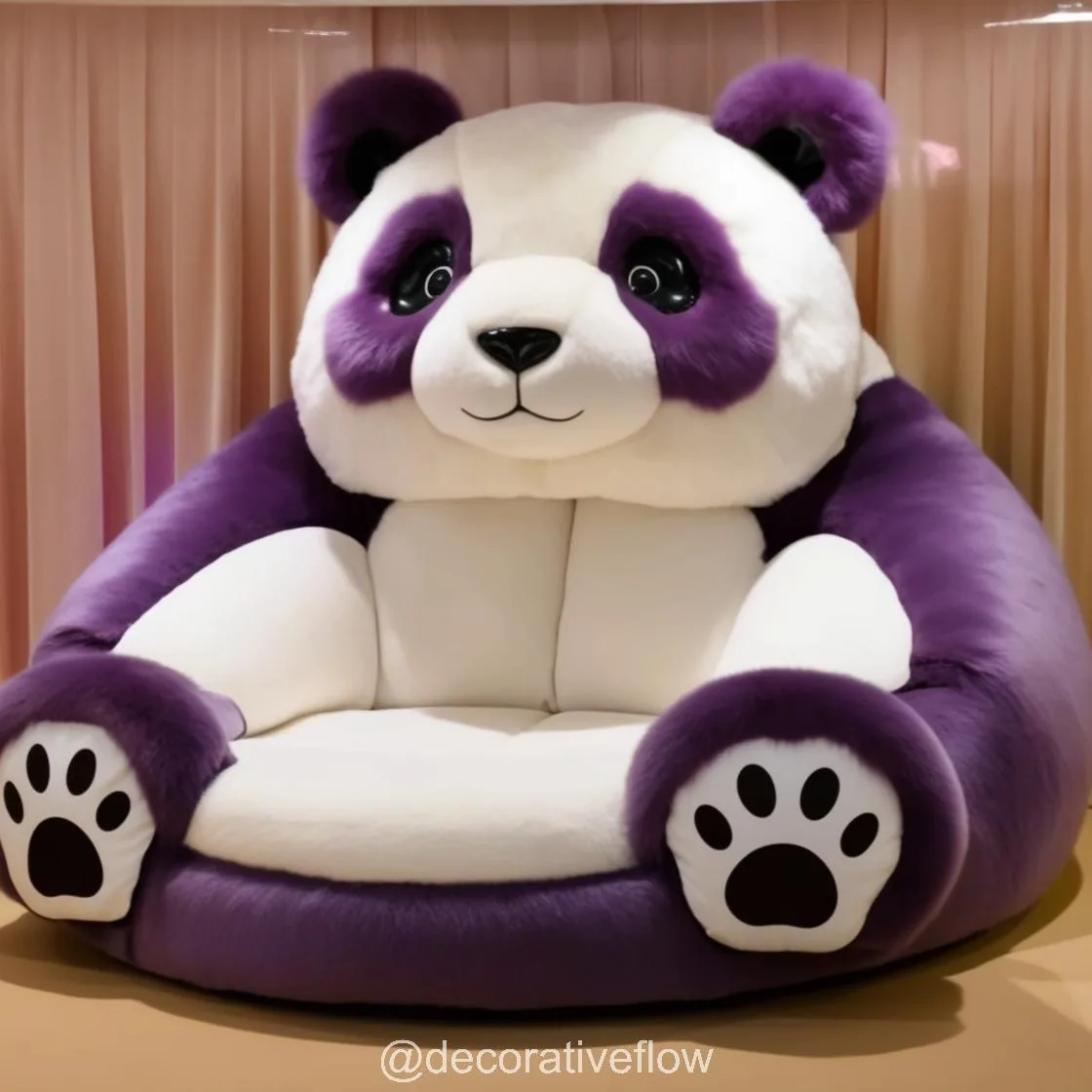 Relax in Style: Discover the Cozy Comfort of Giant Panda Loungers