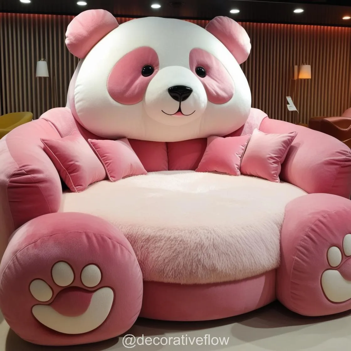 Relax in Style: Discover the Cozy Comfort of Giant Panda Loungers