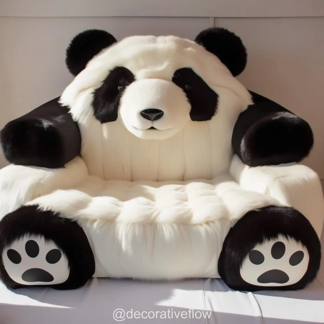 Relax in Style: Discover the Cozy Comfort of Giant Panda Loungers