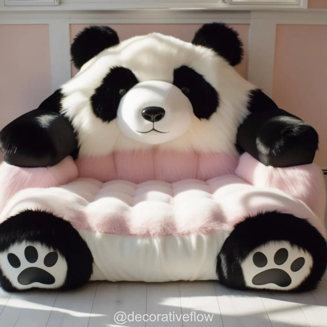 Relax in Style: Discover the Cozy Comfort of Giant Panda Loungers