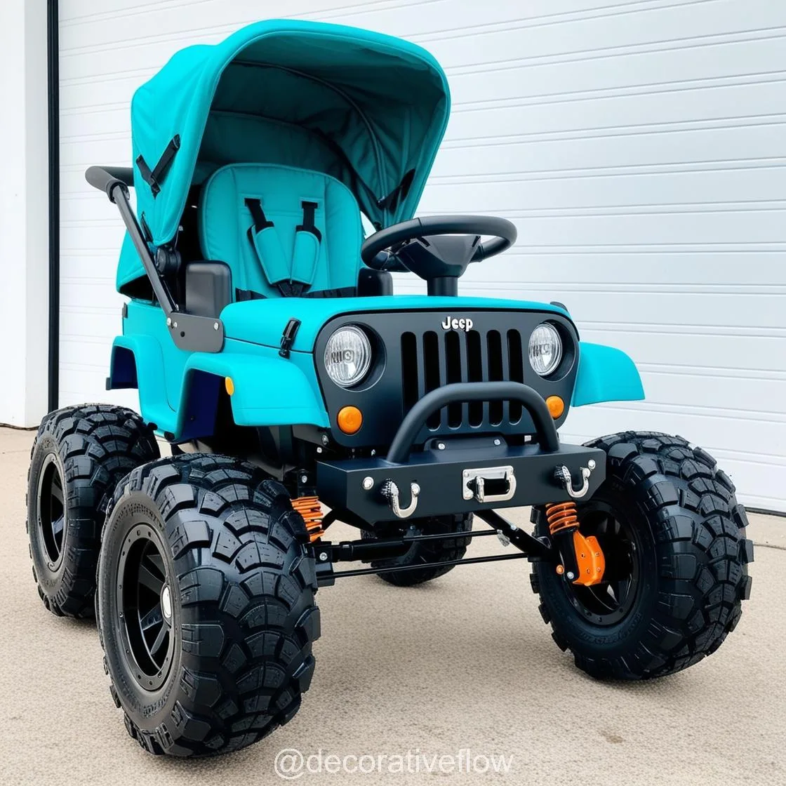 Adventure Awaits: Discover the Versatile Jeep Baby Stroller for Active Families