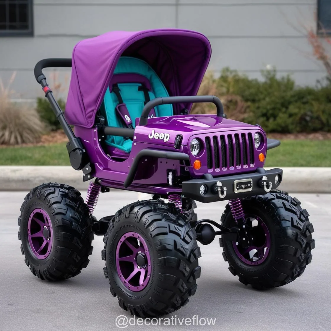 Adventure Awaits: Discover the Versatile Jeep Baby Stroller for Active Families