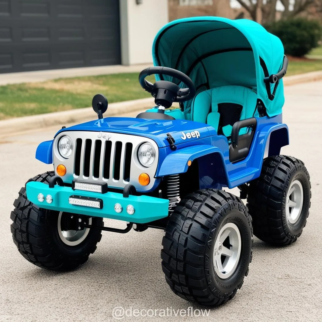 Adventure Awaits: Discover the Versatile Jeep Baby Stroller for Active Families