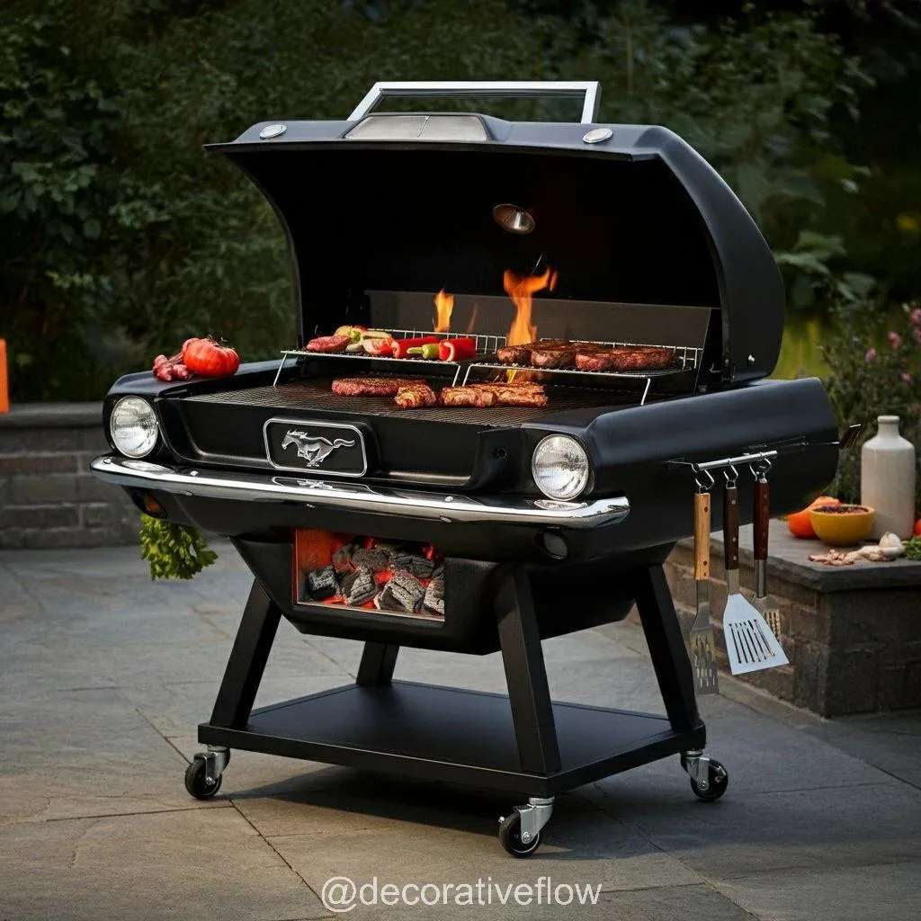 Grill with Power: Unleash the Mustang Inspired Grill for Your Ultimate Cookout