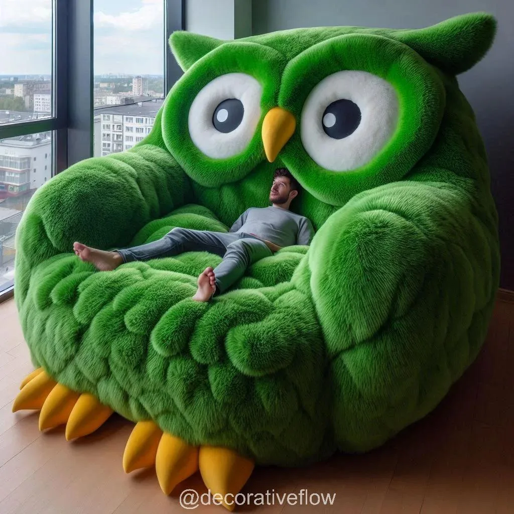 Owl Fur Loungers: Experience Comfort Inspired by Nature’s Silent Guardian