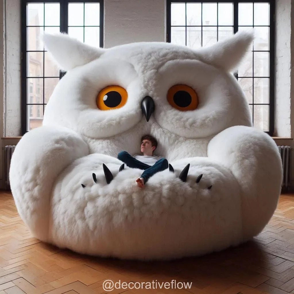 Owl Fur Loungers: Experience Comfort Inspired by Nature’s Silent Guardian