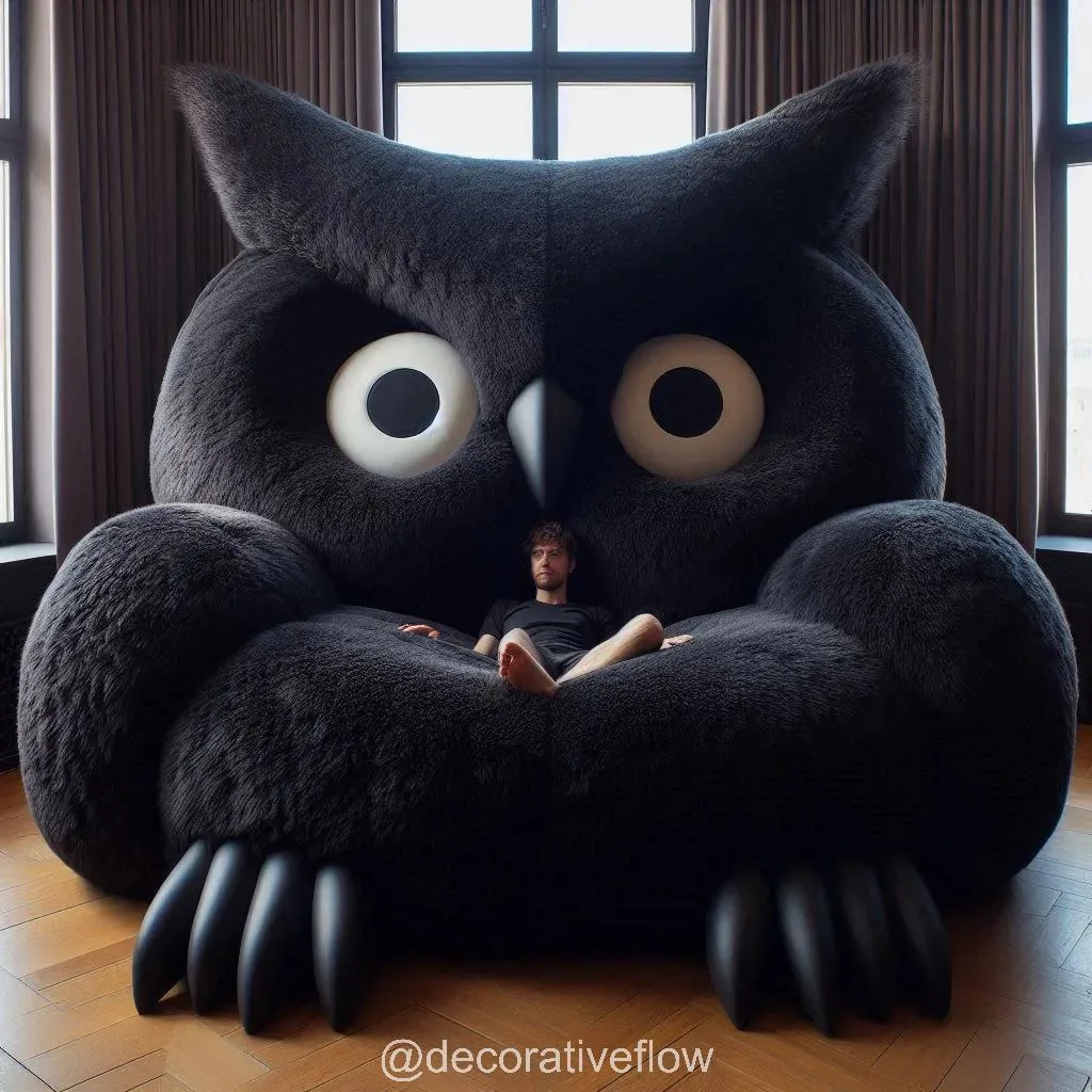 Owl Fur Loungers: Experience Comfort Inspired by Nature’s Silent Guardian