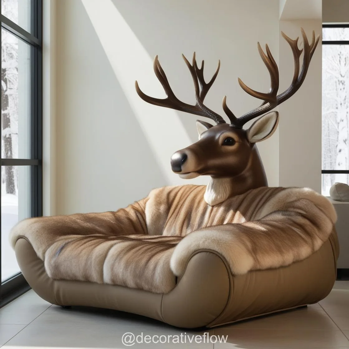 Reindeer Loungers: Cozy Elegance Inspired by the Magic of the Season