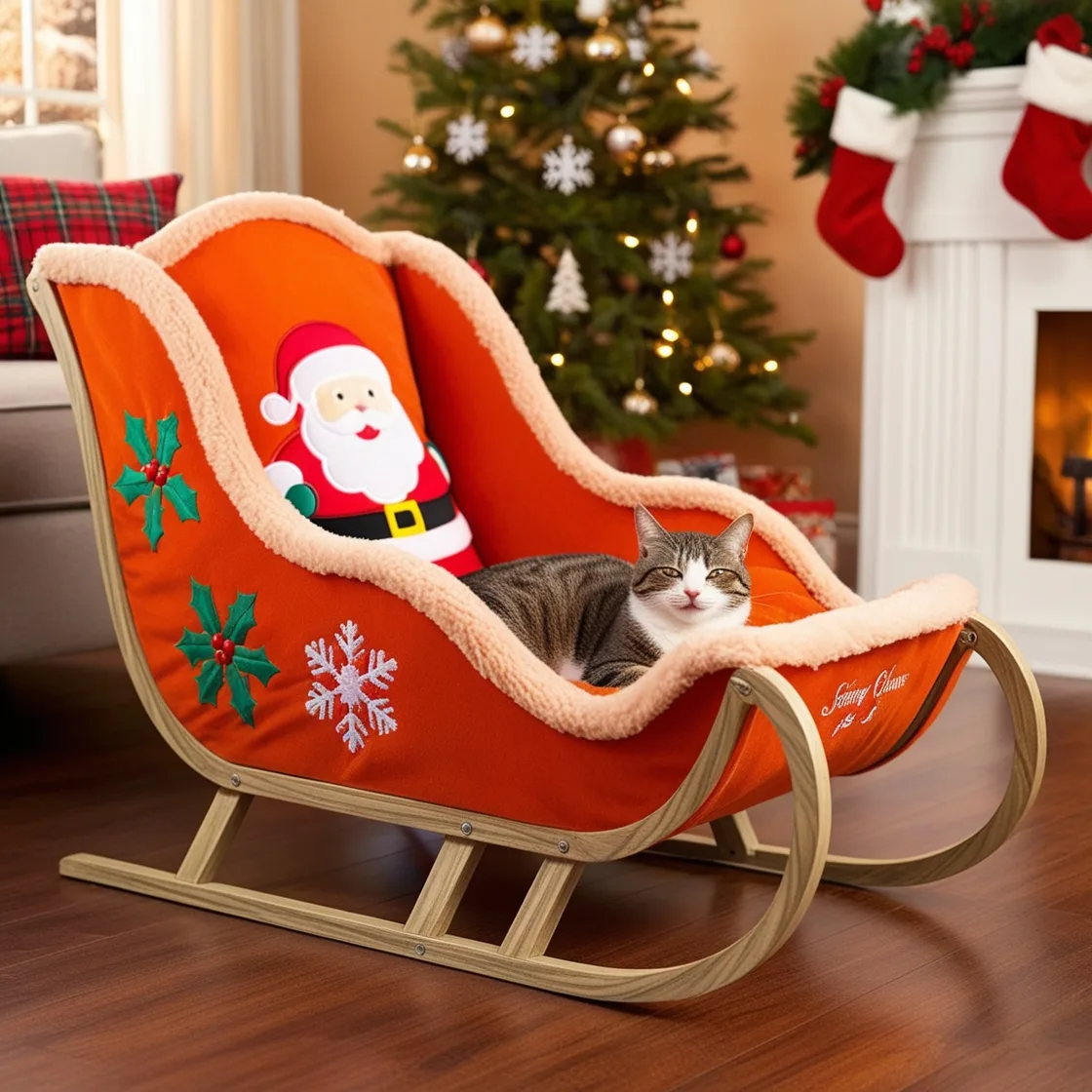 Ride into Relaxation: Give Your Cat the Ultimate Nap Spot with Sleigh Cat Beds