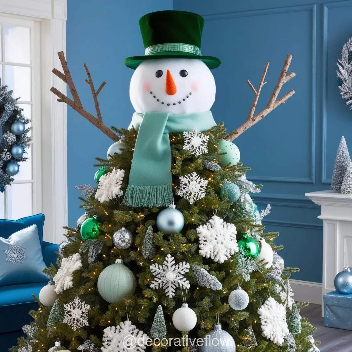 Snowman Christmas Tree: Bringing Winter Wonderland Magic into Your Home