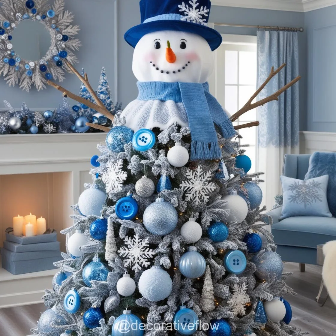 Snowman Christmas Tree: Bringing Winter Wonderland Magic into Your Home