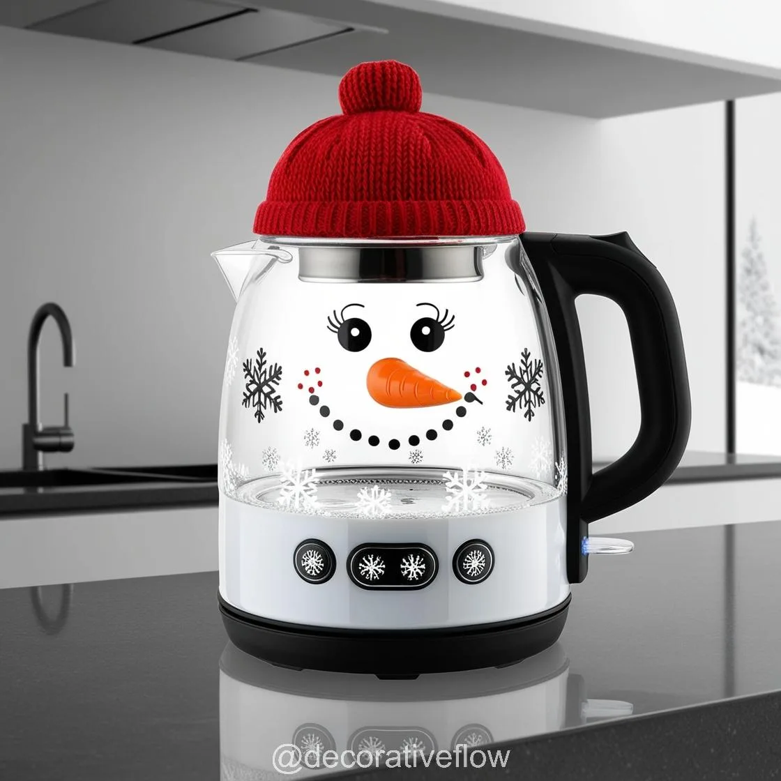 Add a Frosty Touch to Your Kitchen with Snowmen-Inspired Kettles: The Perfect Blend of Charm and Function