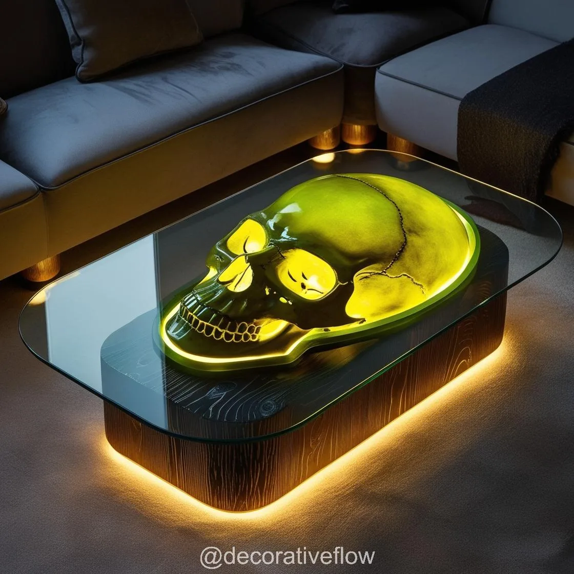 Bold and Unique: Transform Your Space with a Table Skull Design