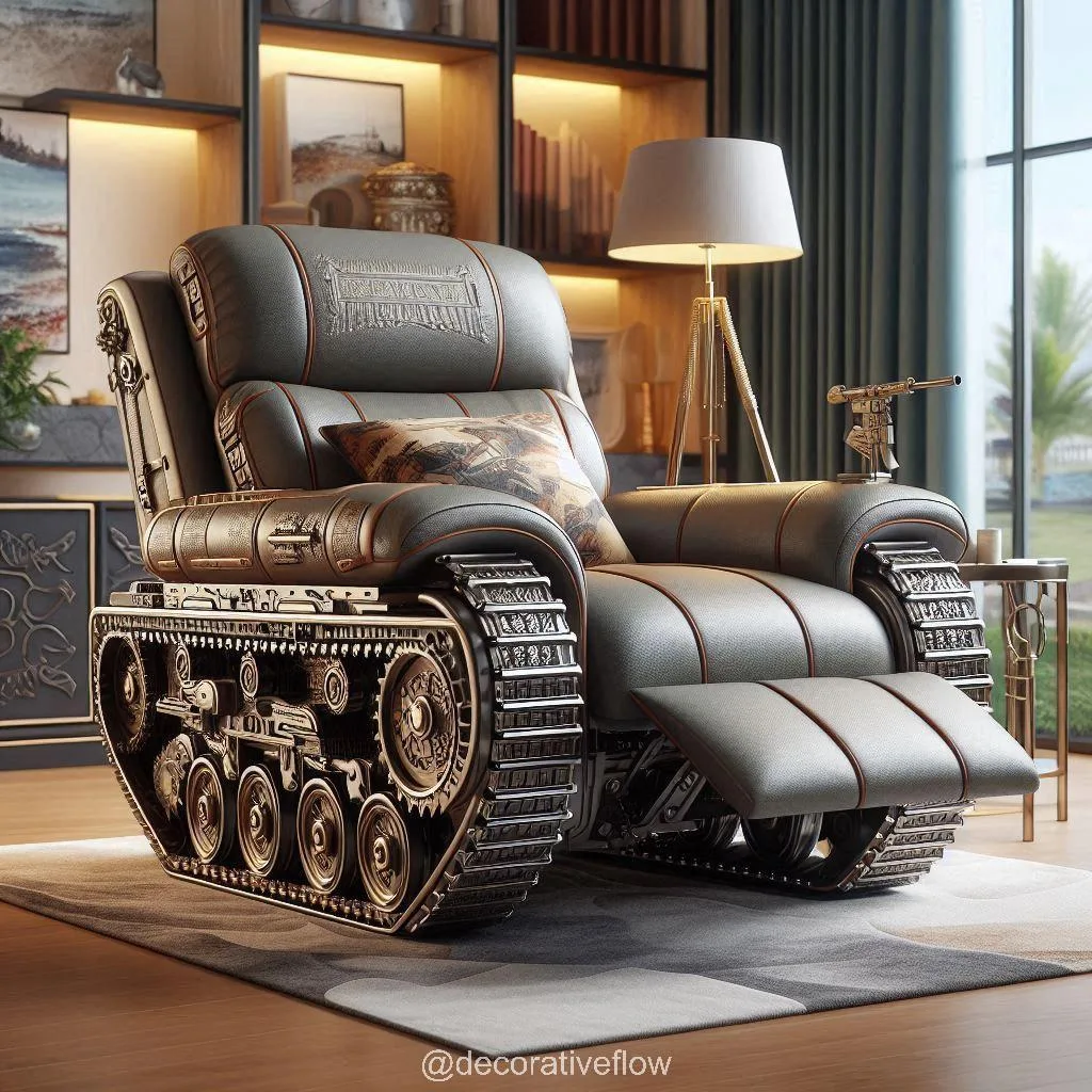 Tank Recliner Chairs: Merging Strength with Comfort