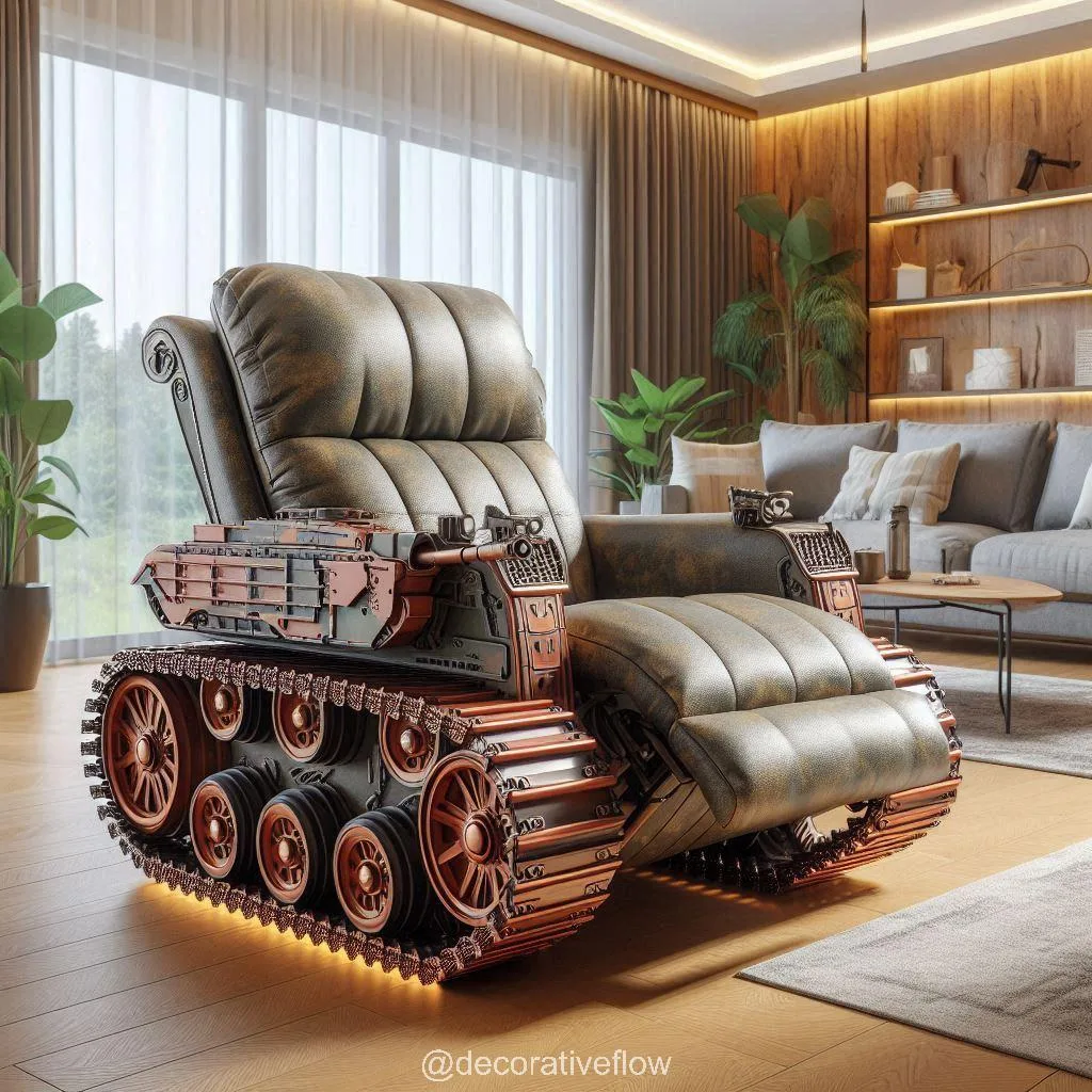 Tank Recliner Chairs: Merging Strength with Comfort