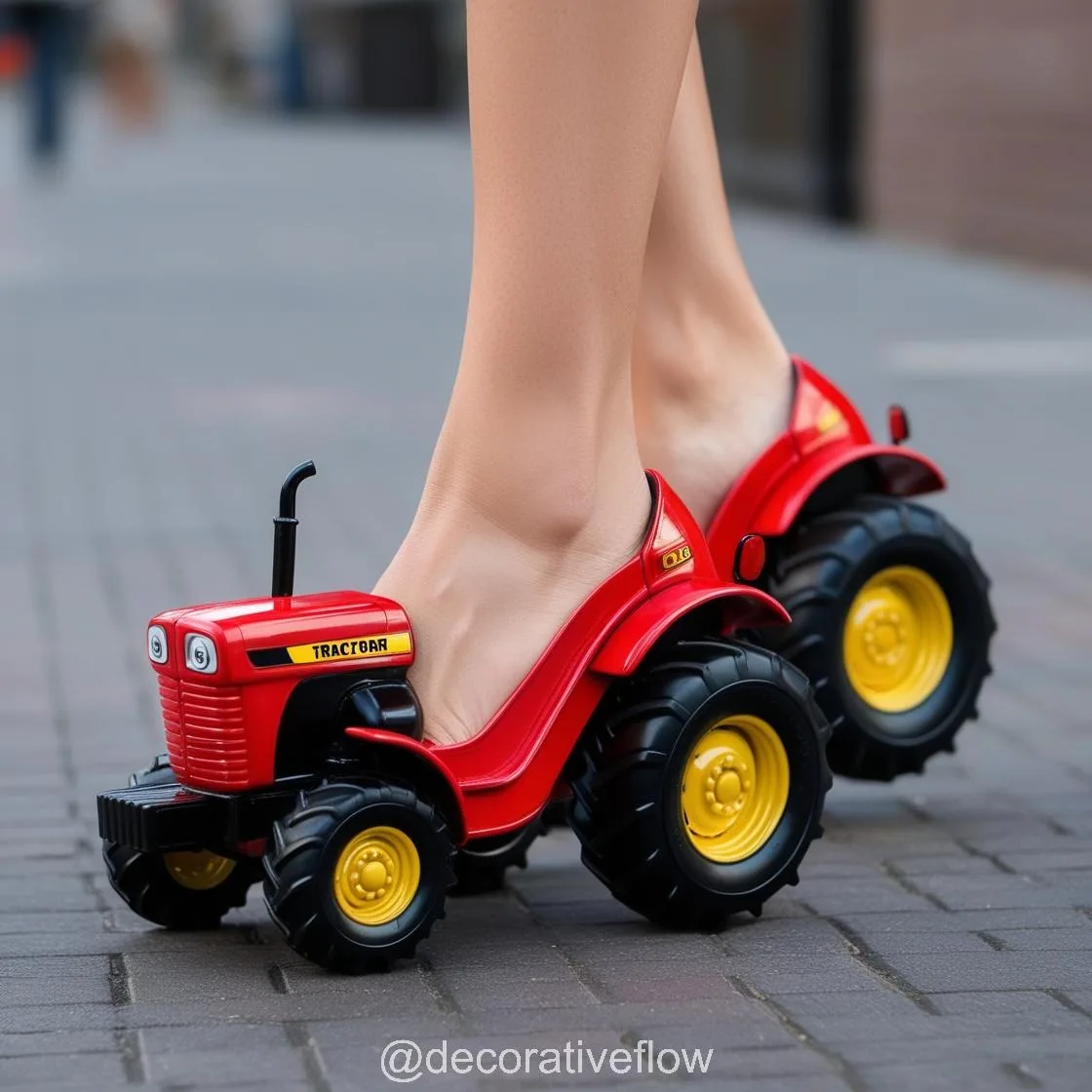 Tractor High Heels: Where Rugged Meets Runway