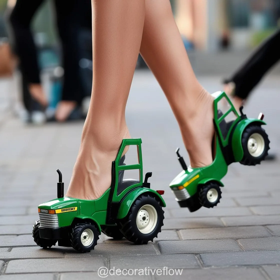 Tractor High Heels: Where Rugged Meets Runway