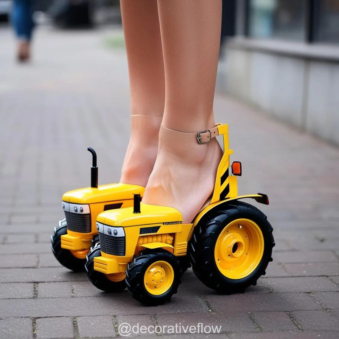 Tractor High Heels: Where Rugged Meets Runway