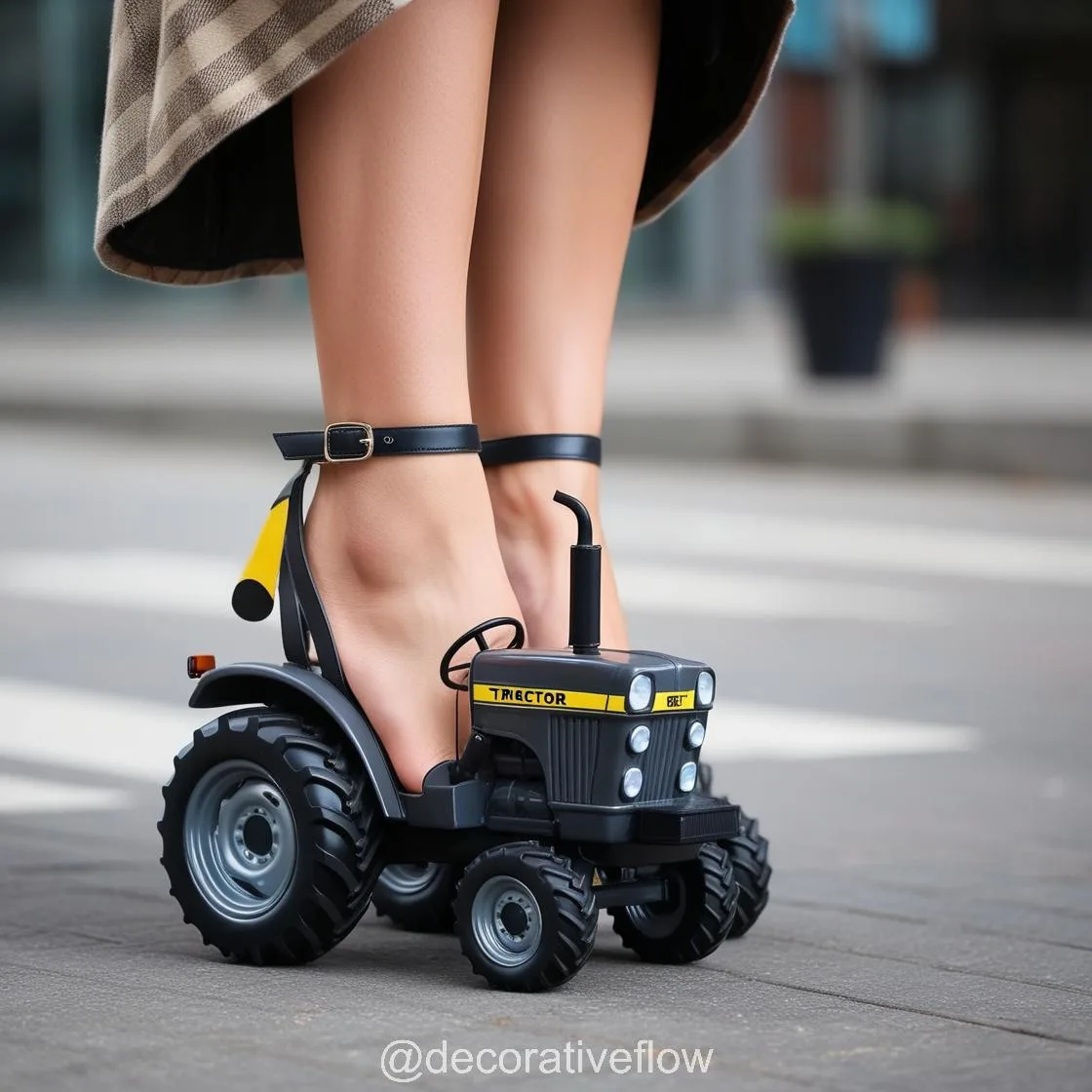 Tractor High Heels: Where Rugged Meets Runway