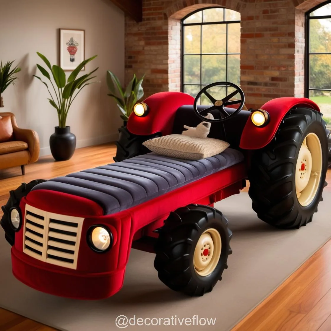 Tractor Lounger: Where Rustic Charm Meets Ultimate Comfort