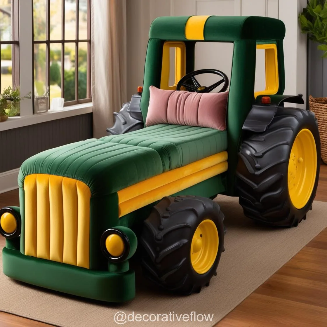 Tractor Lounger: Where Rustic Charm Meets Ultimate Comfort