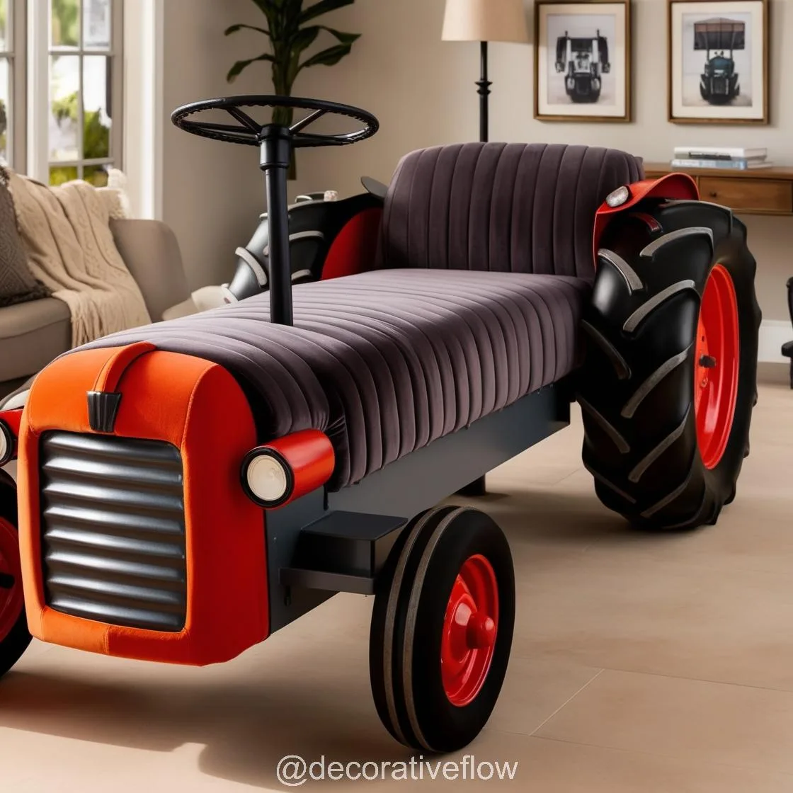 Tractor Lounger: Where Rustic Charm Meets Ultimate Comfort