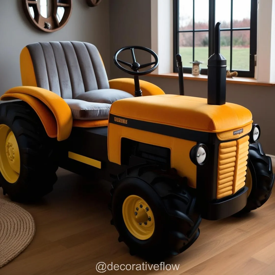 Tractor Lounger: Where Rustic Charm Meets Ultimate Comfort