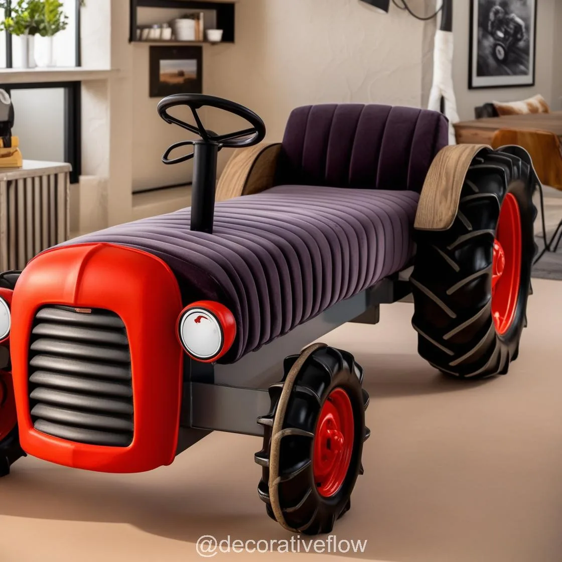 Tractor Lounger: Where Rustic Charm Meets Ultimate Comfort