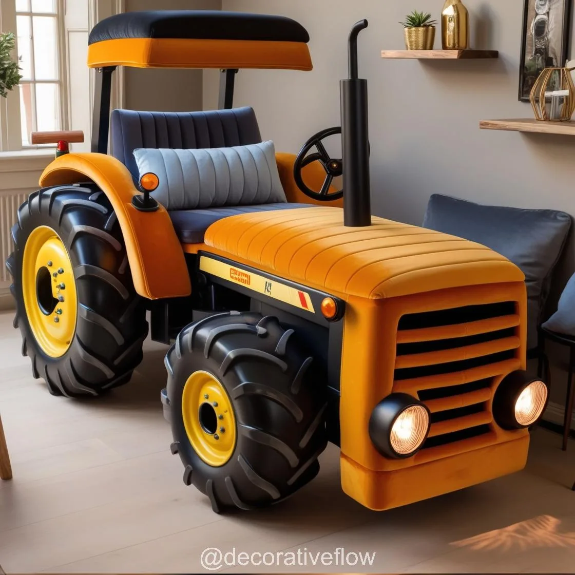 Tractor Lounger: Where Rustic Charm Meets Ultimate Comfort