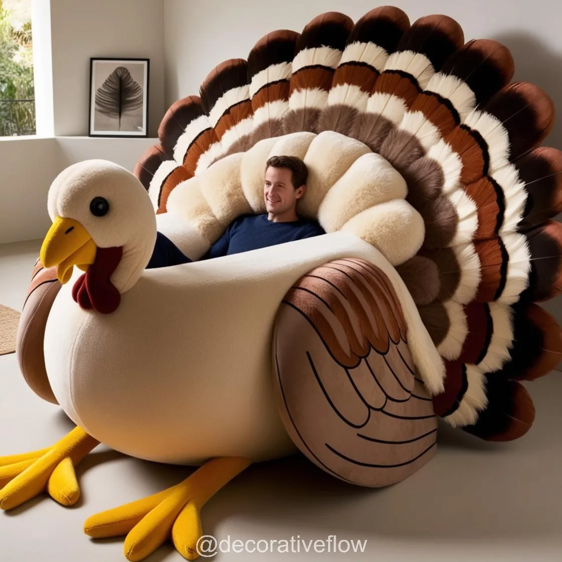 Turkey Loungers: Adding a Touch of Holiday Warmth to Your Relaxation Space