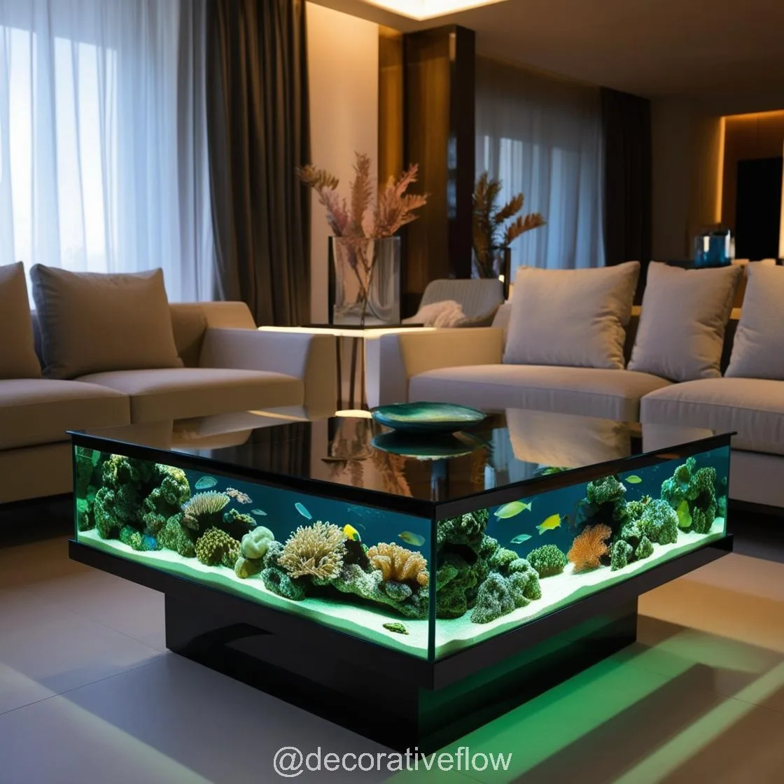 Aquarium Coffee Tables: The Perfect Centerpiece for Style and Relaxation