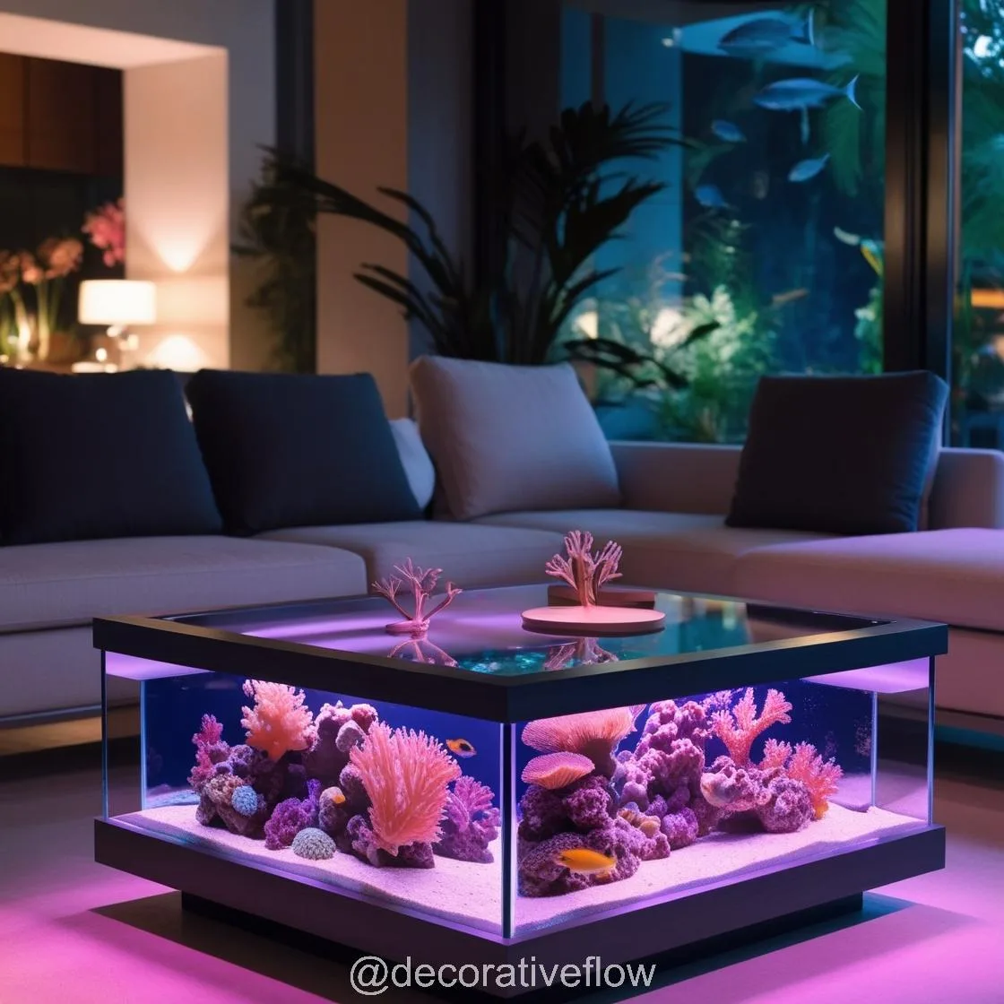 Aquarium Coffee Tables: The Perfect Centerpiece for Style and Relaxation