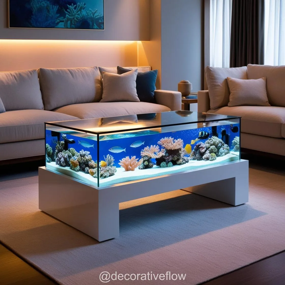 Aquarium Coffee Tables: The Perfect Centerpiece for Style and Relaxation