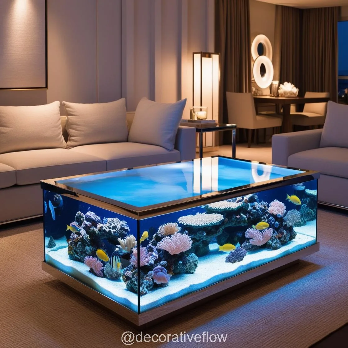 Aquarium Coffee Tables: The Perfect Centerpiece for Style and Relaxation