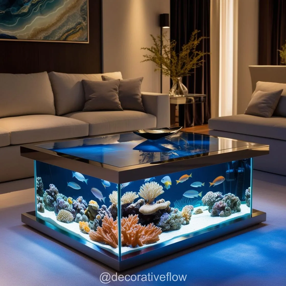 Aquarium Coffee Tables: The Perfect Centerpiece for Style and Relaxation