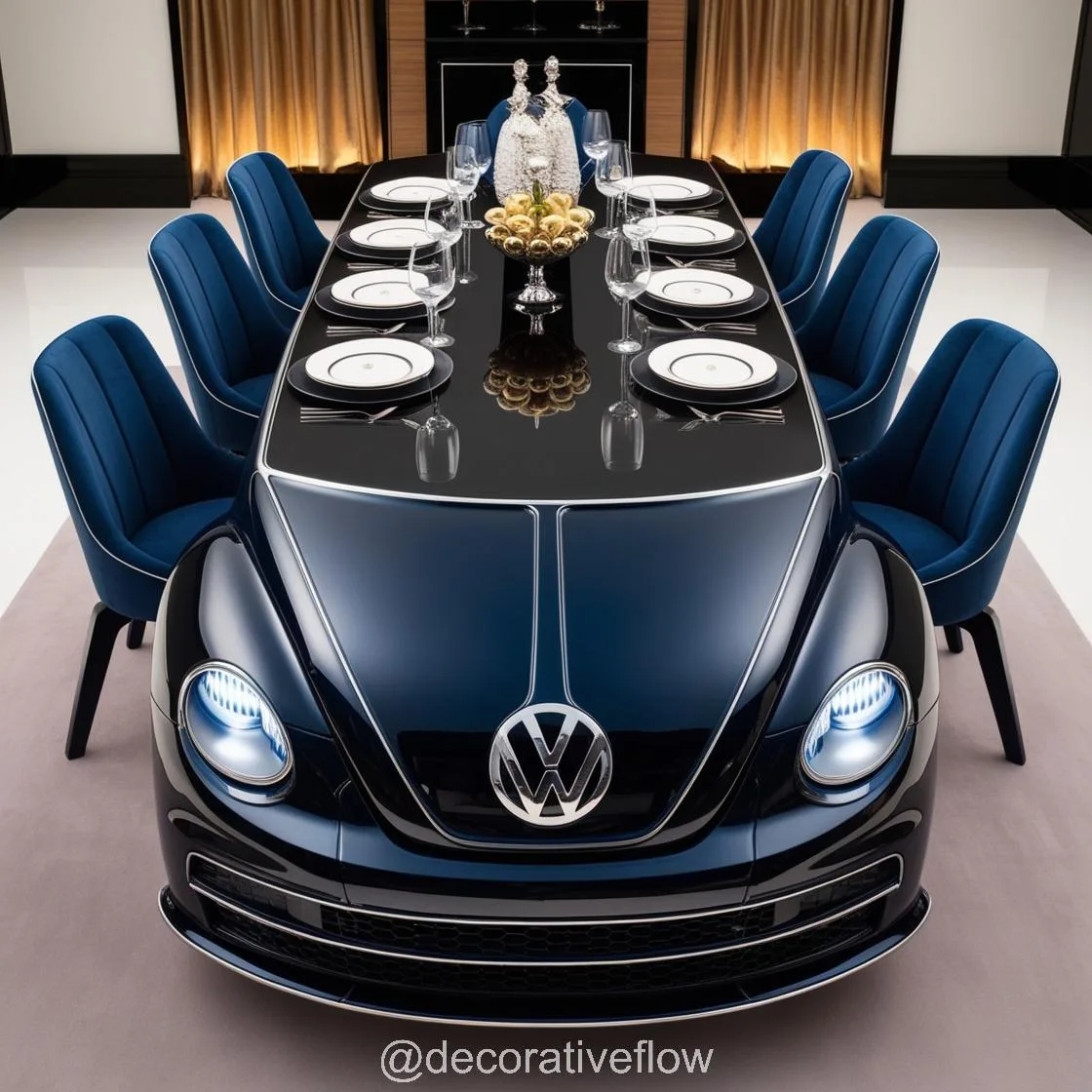 Classic Car Dining Tables: A Unique Fusion of Elegance and Nostalgia