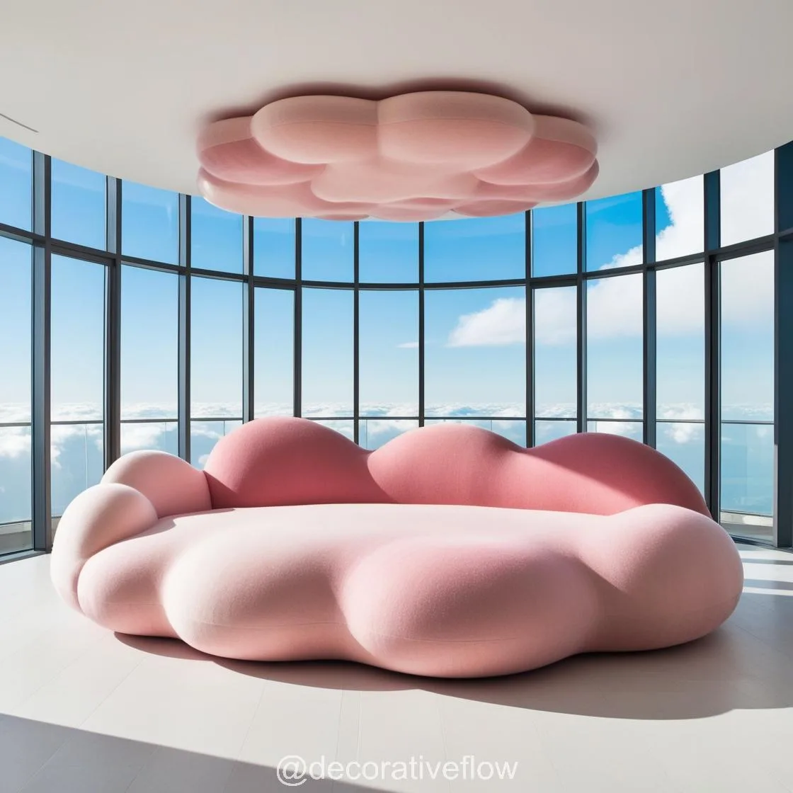 Relax in Style: The Ultimate Comfort of a Cloud-Shaped Couch