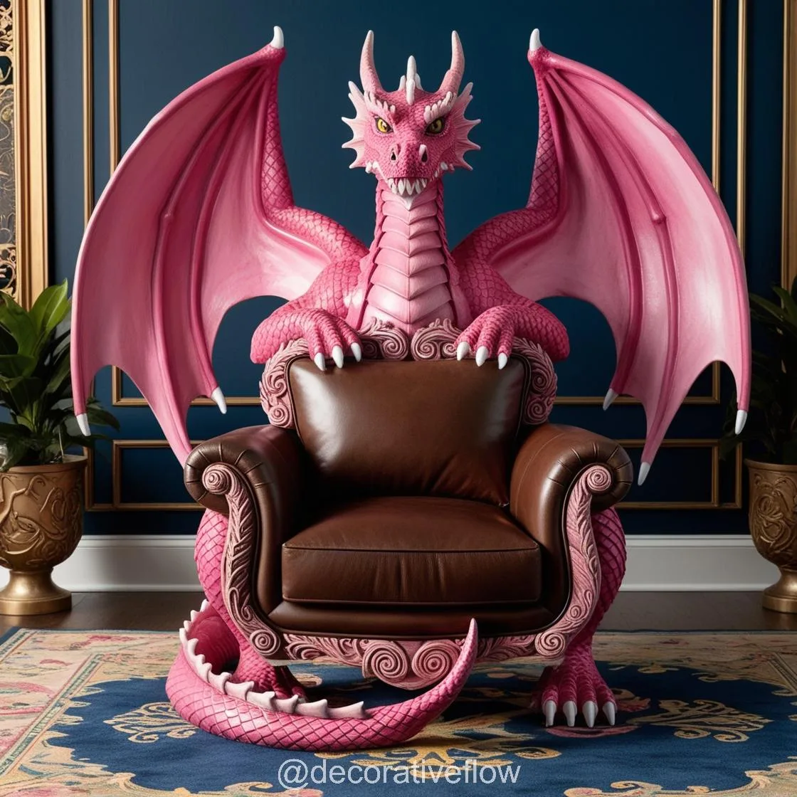 Transform Your Space with the Bold and Striking Dragon Chair Design