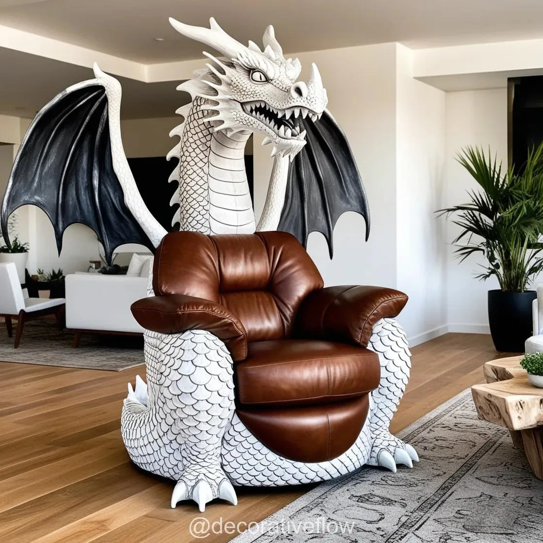 Transform Your Space with the Bold and Striking Dragon Chair Design