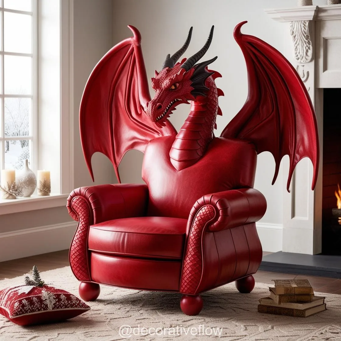 Transform Your Space with the Bold and Striking Dragon Chair Design