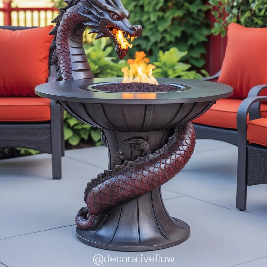 Bring Fantasy to Life: The Bold Design of Dragon Fire Tables for Ultimate Outdoor Luxury