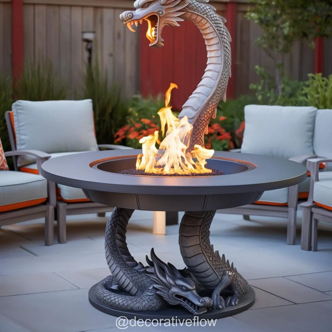 Bring Fantasy to Life: The Bold Design of Dragon Fire Tables for Ultimate Outdoor Luxury