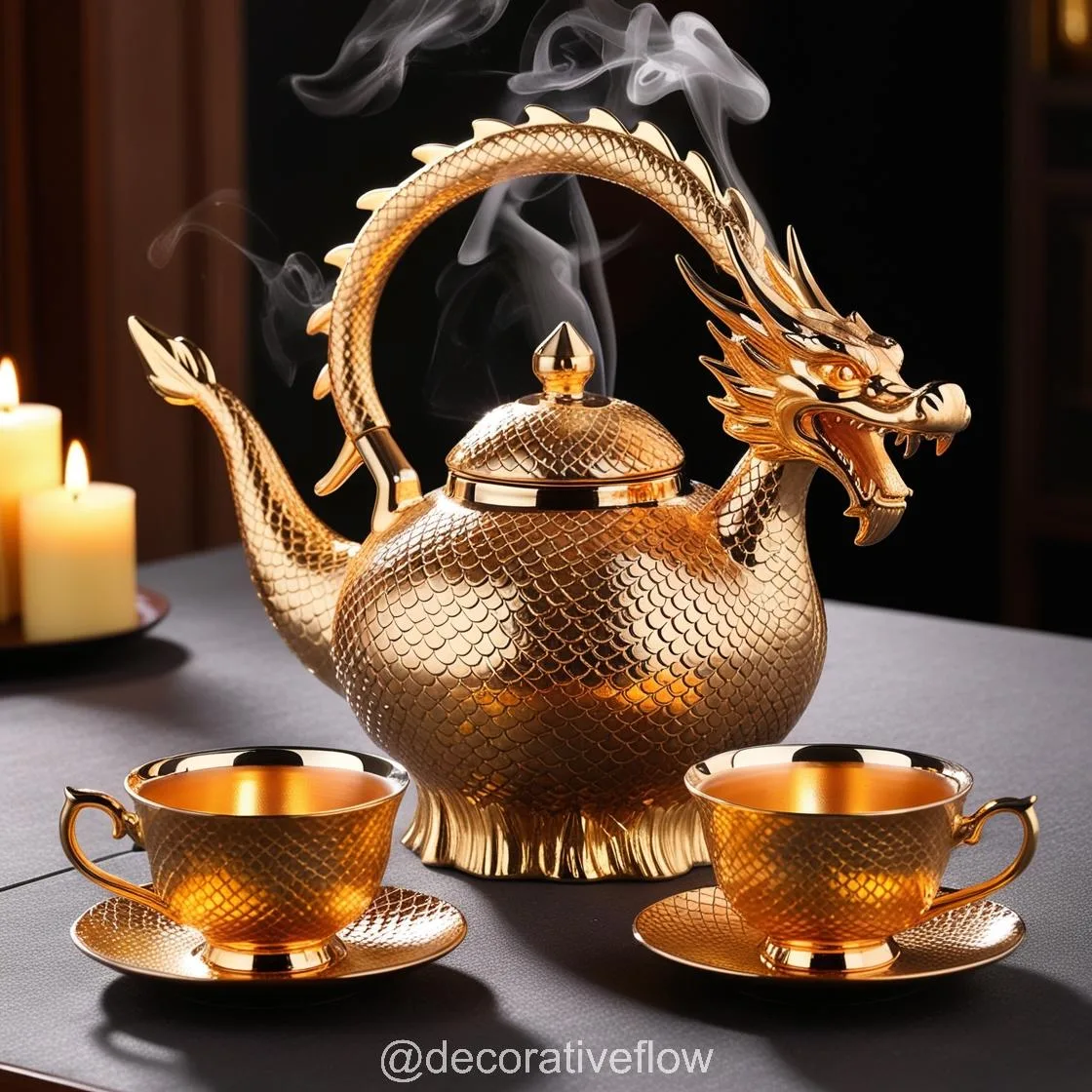 Sip in Style: The Enchanting Elegance of Dragon Tea Sets