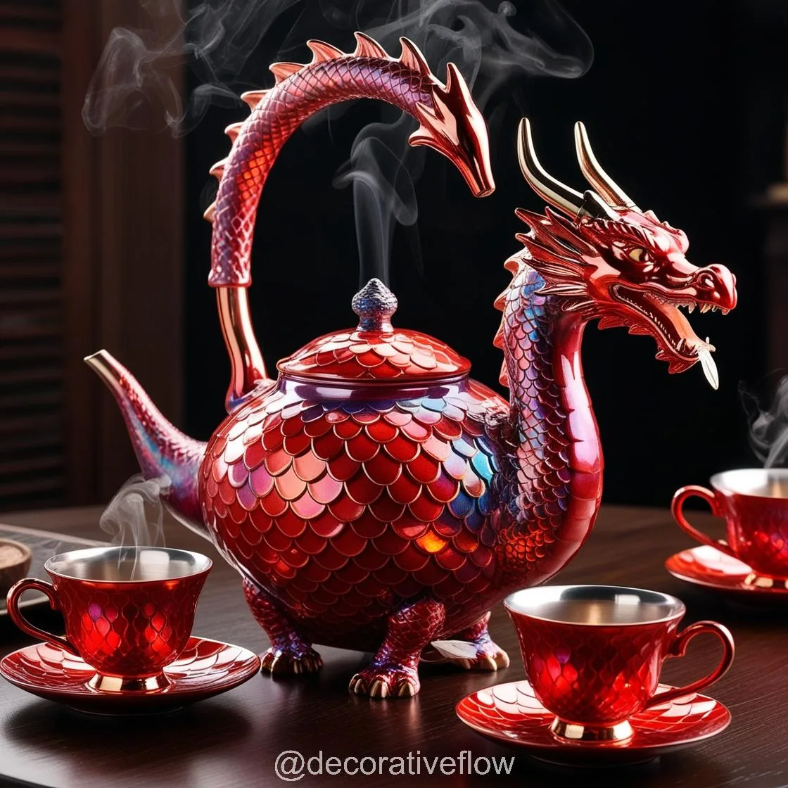 Sip in Style: The Enchanting Elegance of Dragon Tea Sets