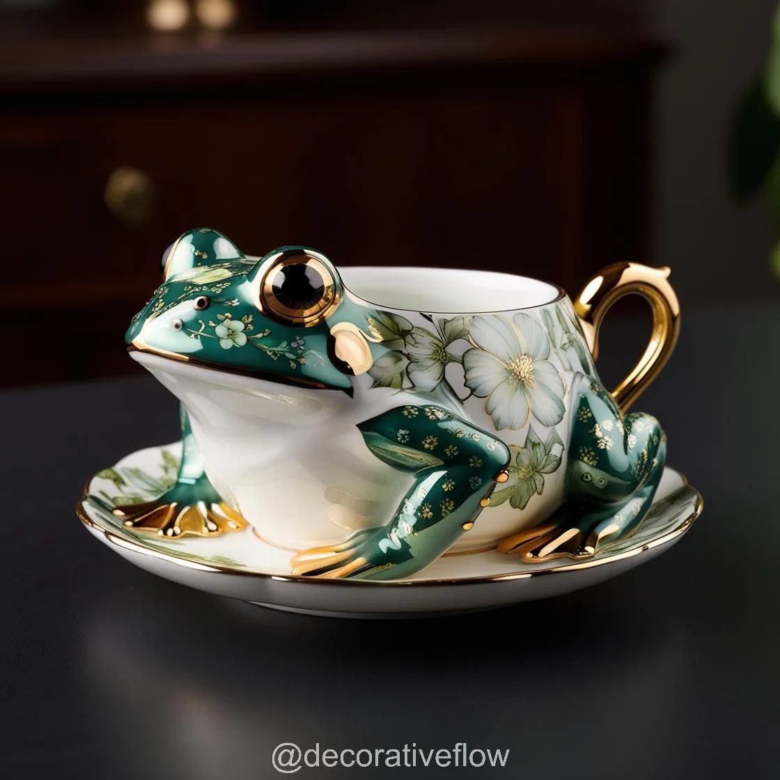 Tea Time with a Twist: Embrace the Fun of Frog-Shaped Teacups