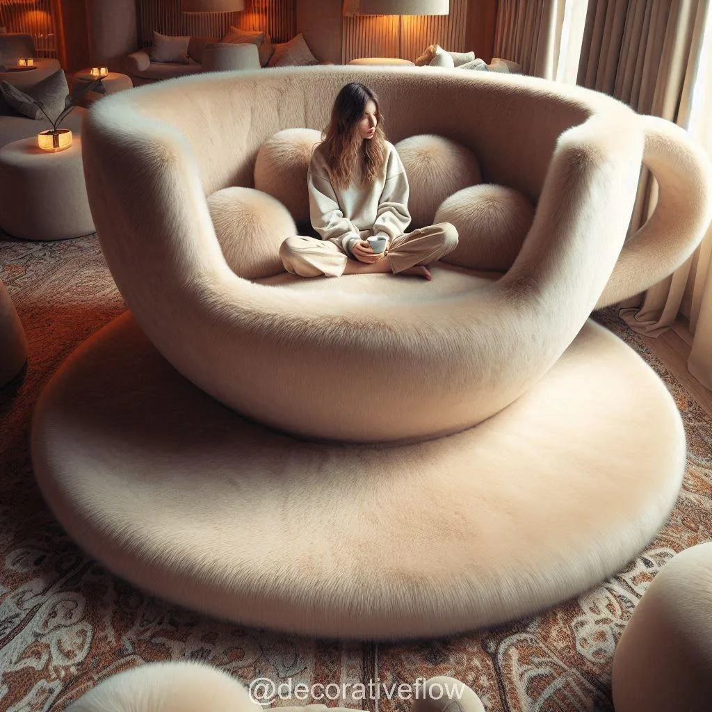 Unwind in Style: The Ultimate Comfort of the Giant Teacup Lounger