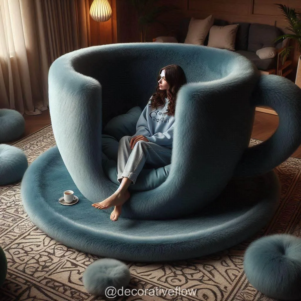 Unwind in Style: The Ultimate Comfort of the Giant Teacup Lounger